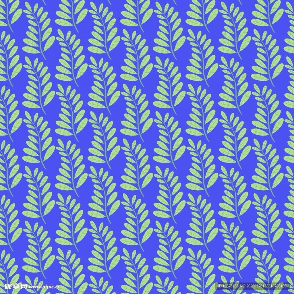 叶子图案背景
