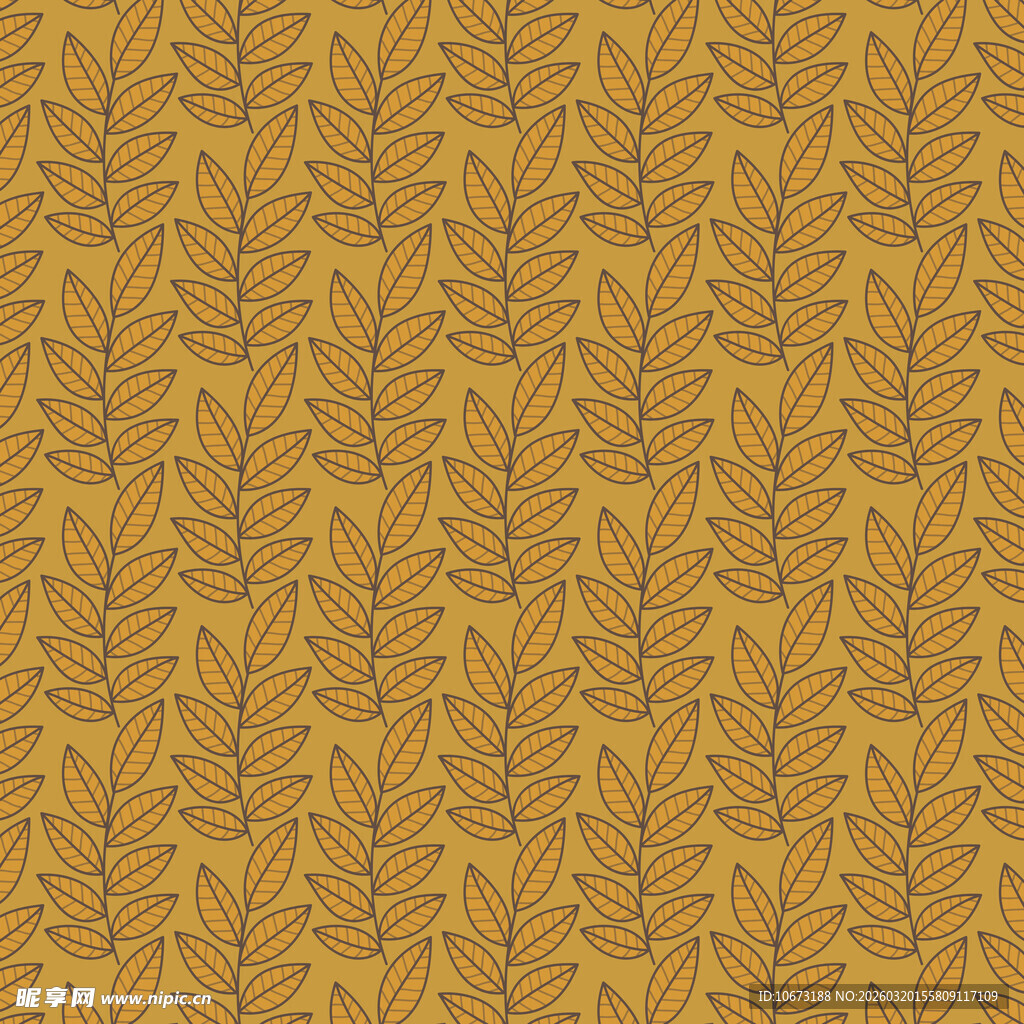 叶片图案背景
