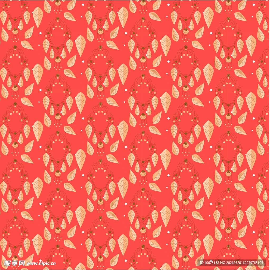 羽毛装饰图案背景