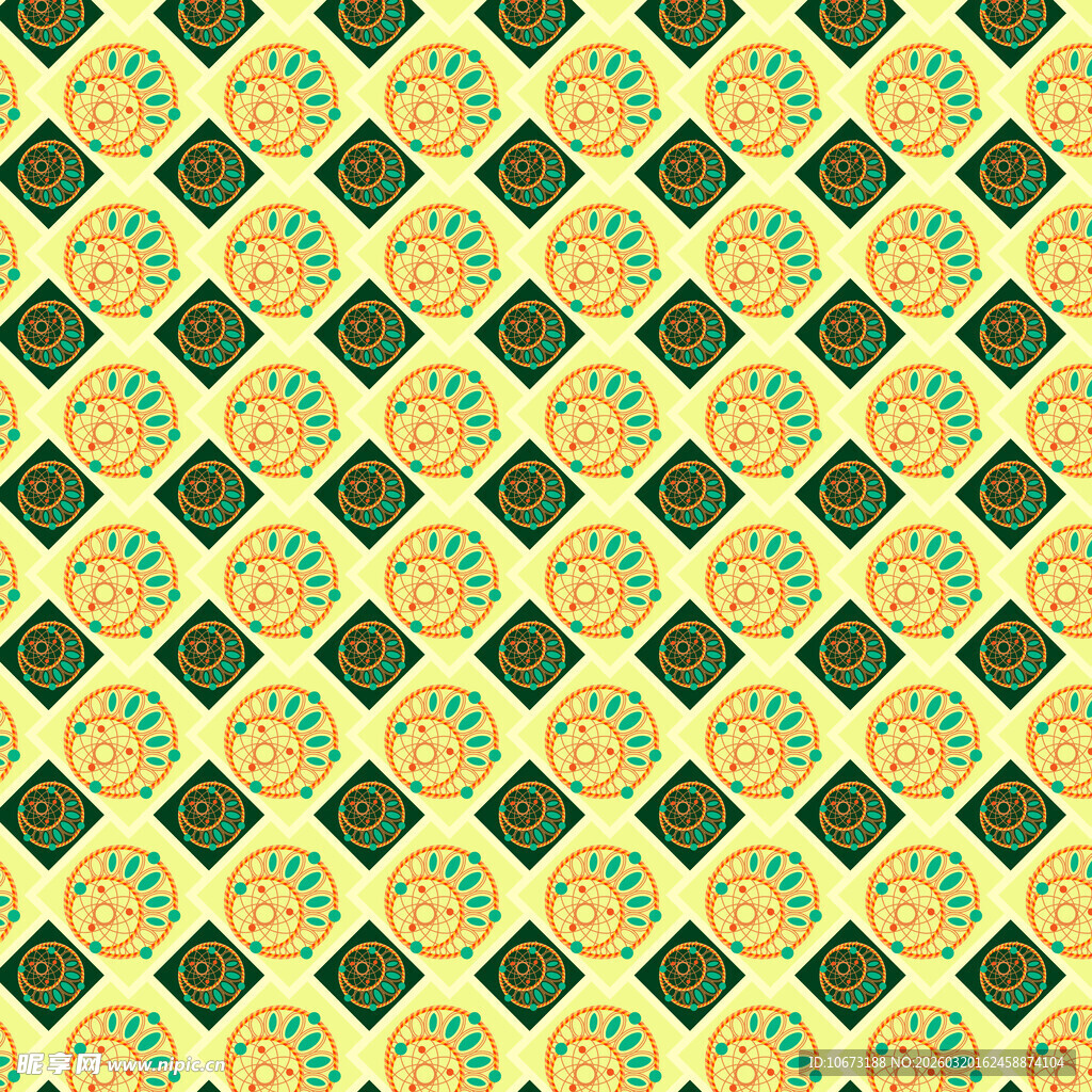 捕梦网图案背景