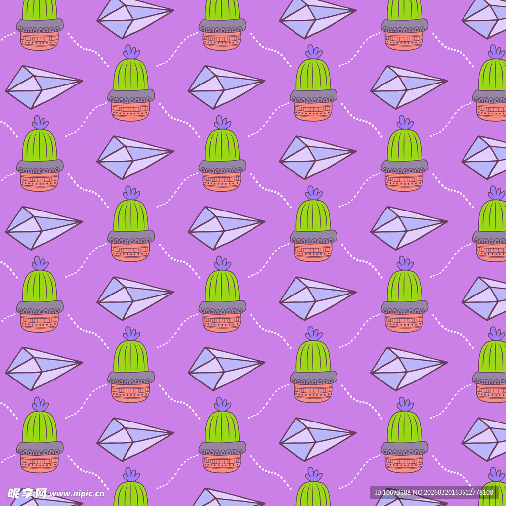 波西米亚元素图案背景