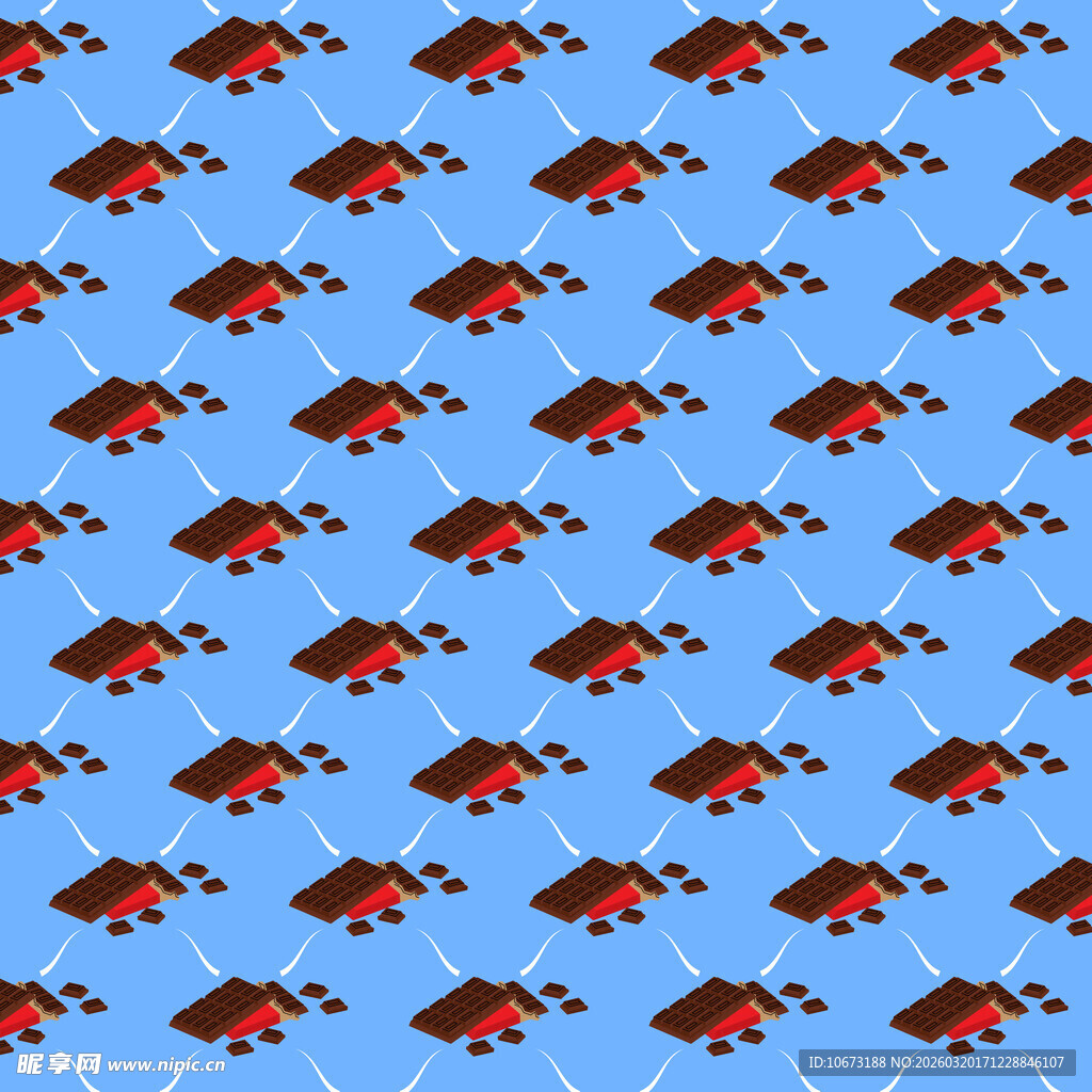 巧克力图案背景