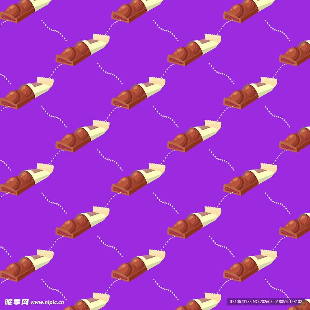 巧克力图案背景