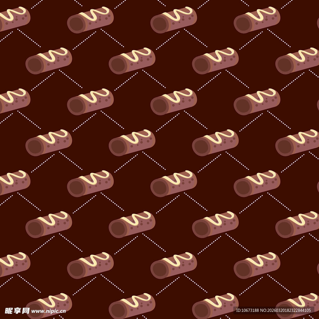 甜品图案背景