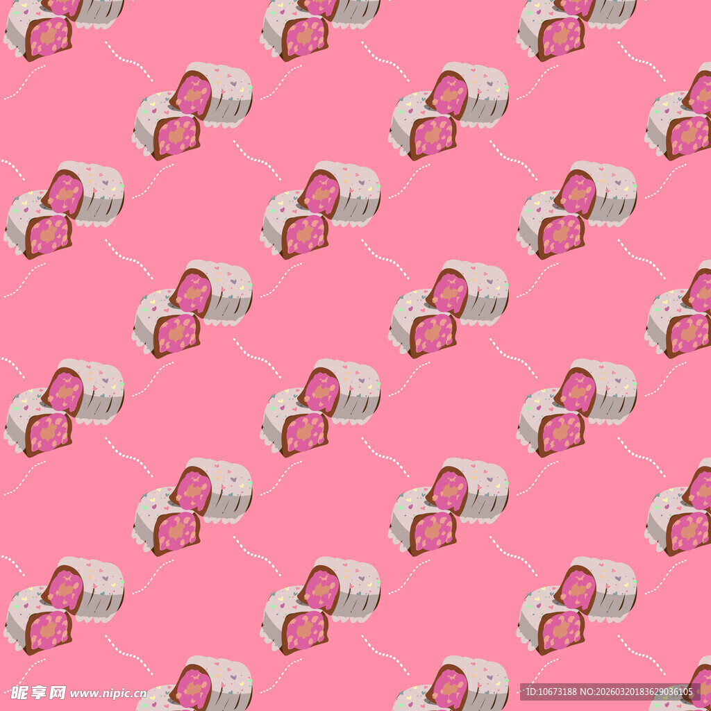 巧克力图案背景