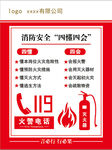 消防安全四懂四会