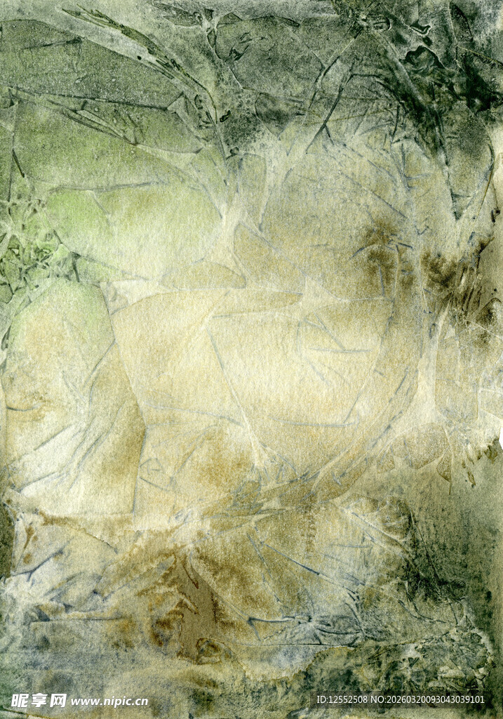 抽象梦幻色彩纹理画作