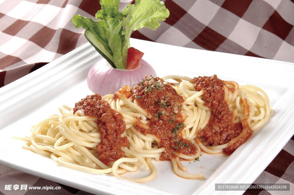 美味肉酱意大利面