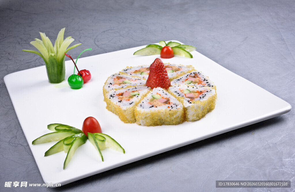 创意水果拼盘造型精美