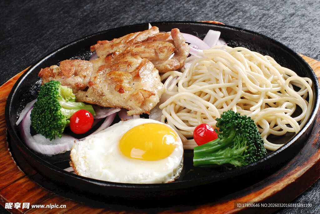 美味日式铁板烧套餐