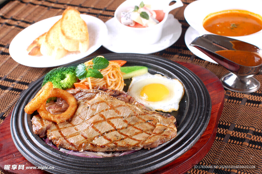 美味铁板牛排套餐