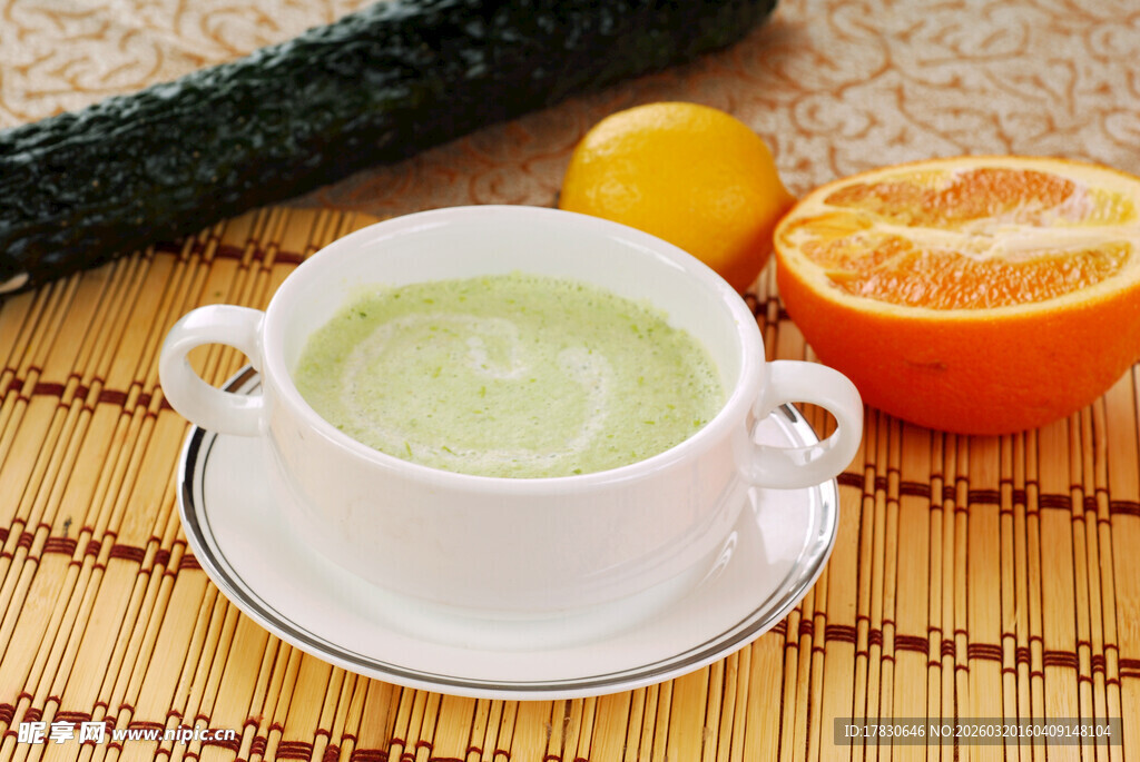 清新蔬果奶昔健康美味