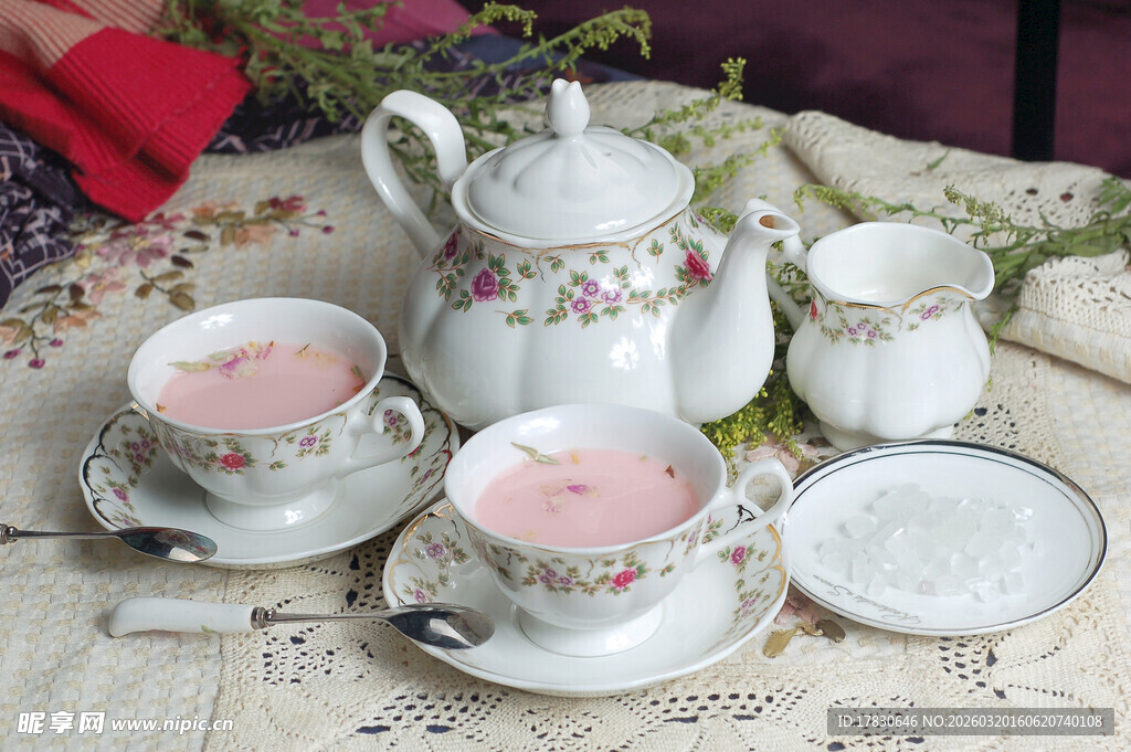 精致英式骨瓷茶具套装