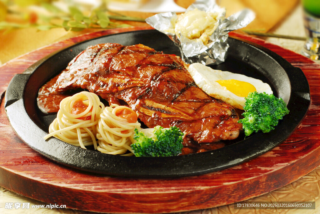 美味铁板牛排套餐