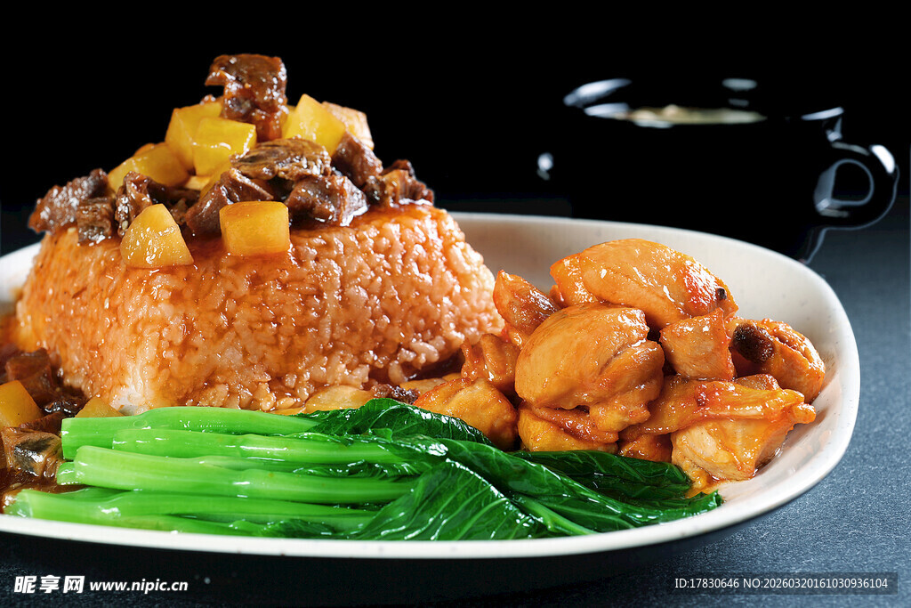 美味东坡肉配时蔬