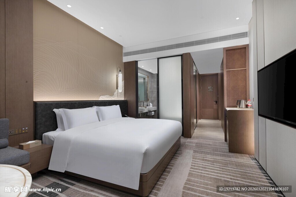 现代简约风格温馨卧室