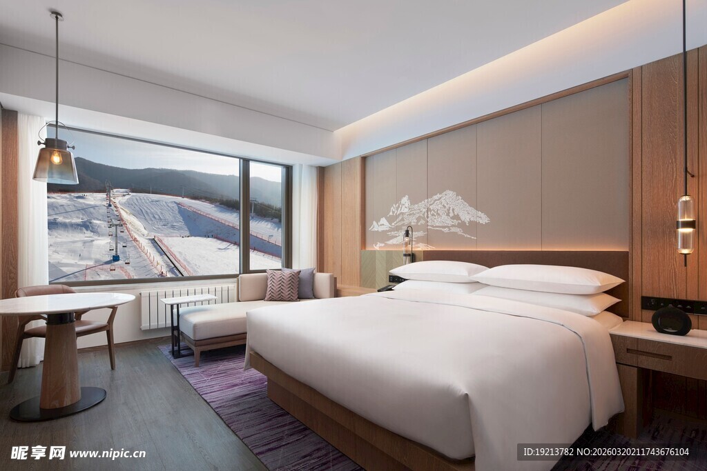 现代风格豪华酒店客房