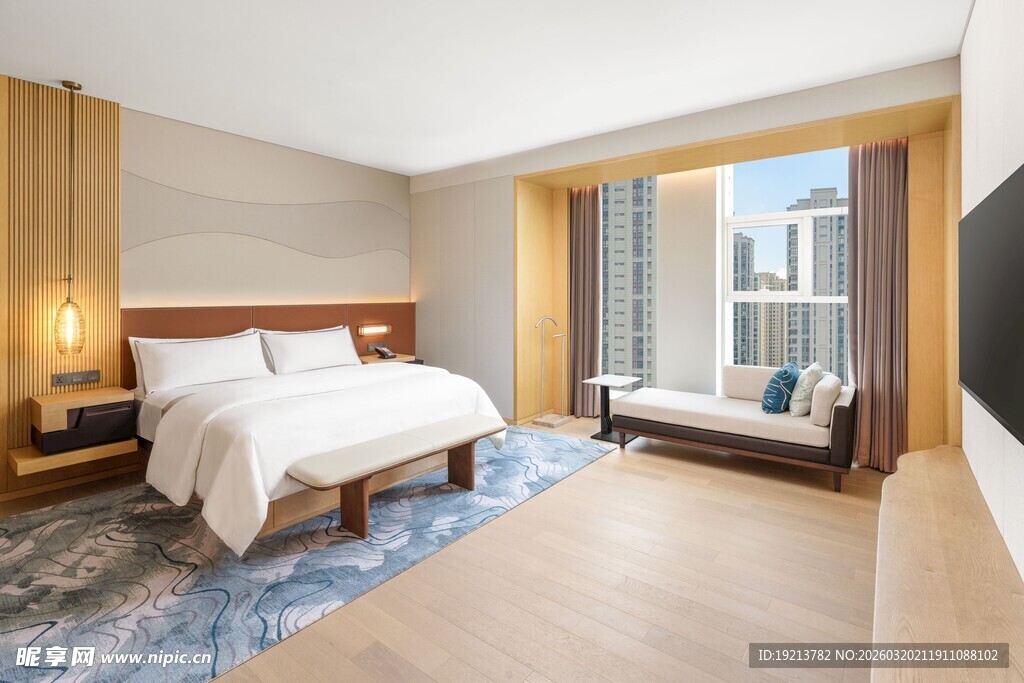 现代简约风格温馨卧室