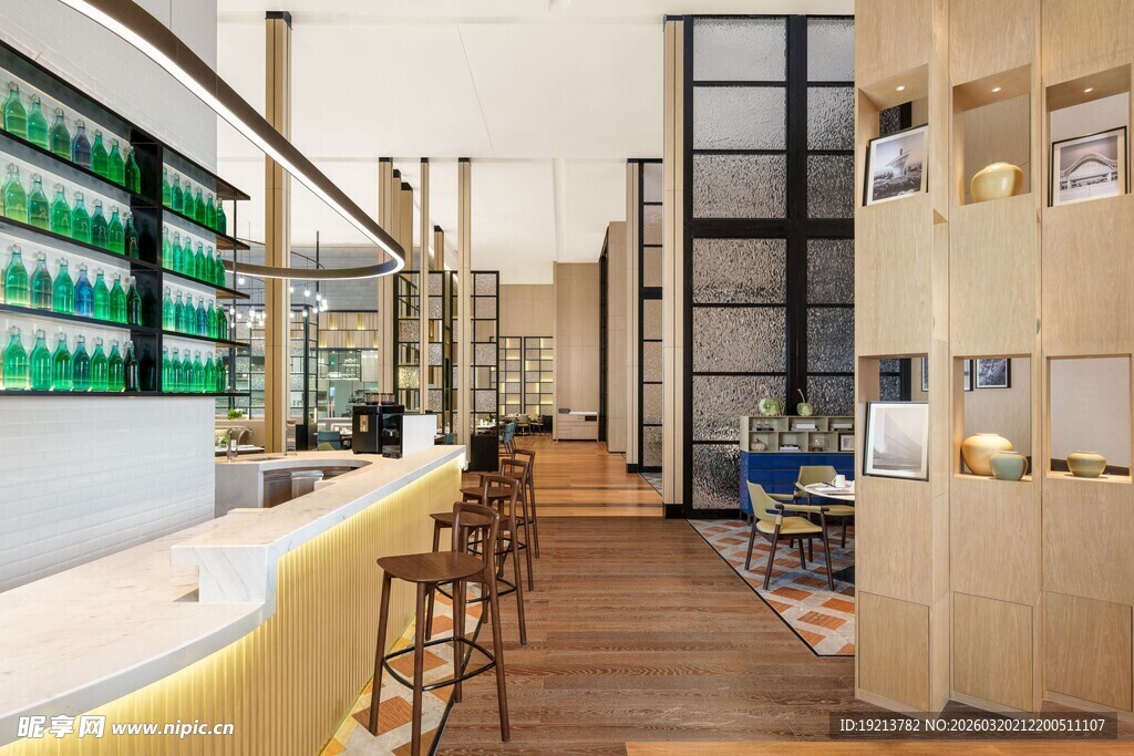 现代简约风开放式办公空间