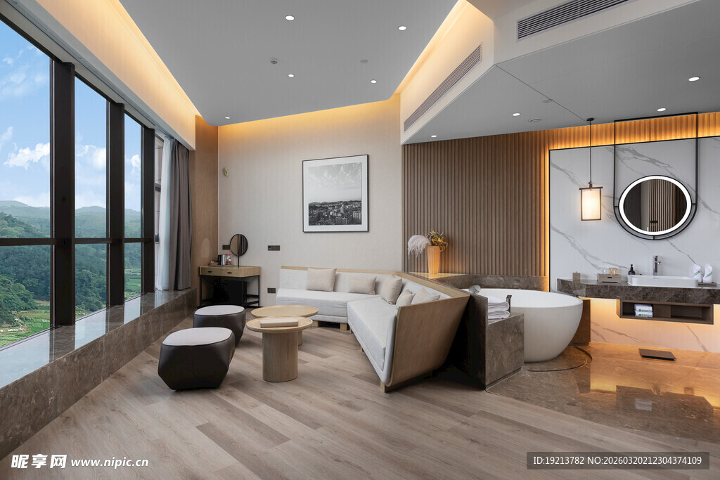 现代简约风豪华客厅设计