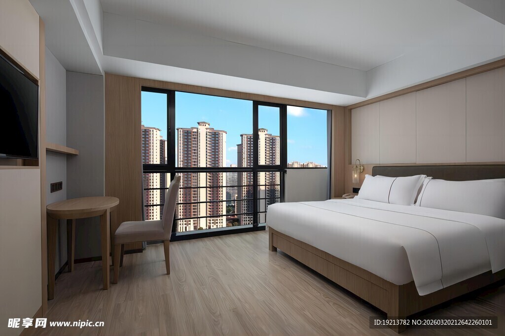 现代简约风格温馨卧室