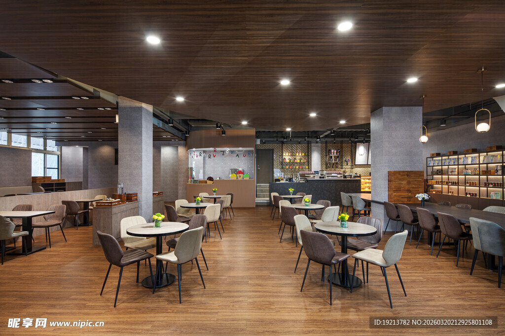 现代风格餐厅室内空间