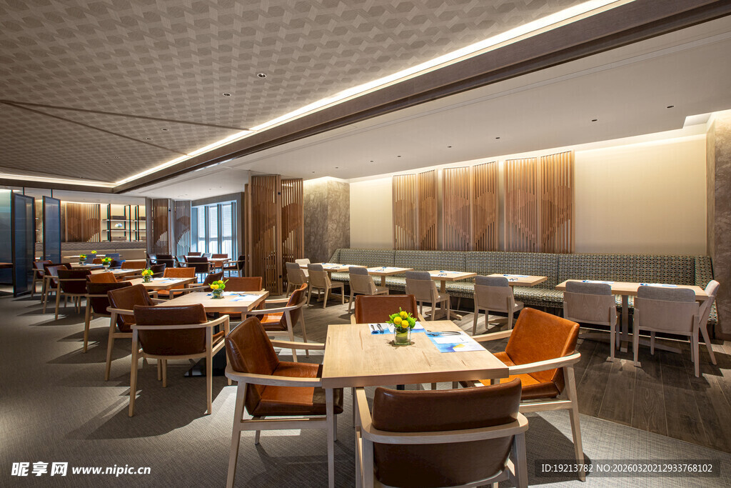 现代风格优雅餐厅室内景