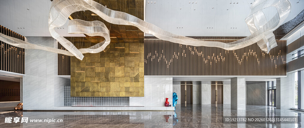 现代大厅艺术装饰设计