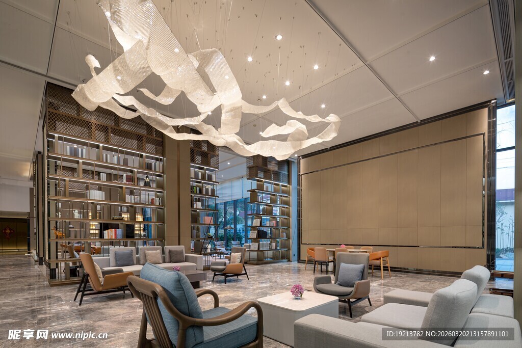 现代豪华客厅优雅空间