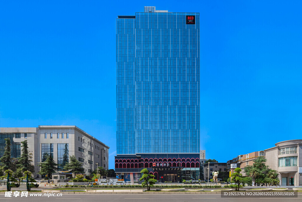 现代高楼大厦城市景观