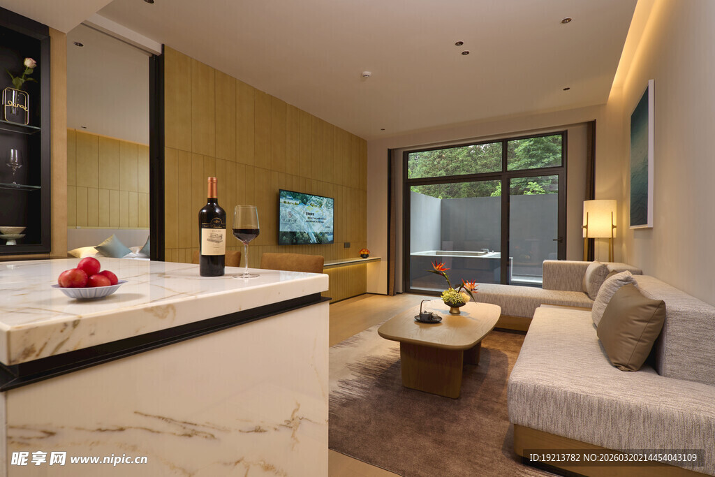 现代豪华客厅室内设计