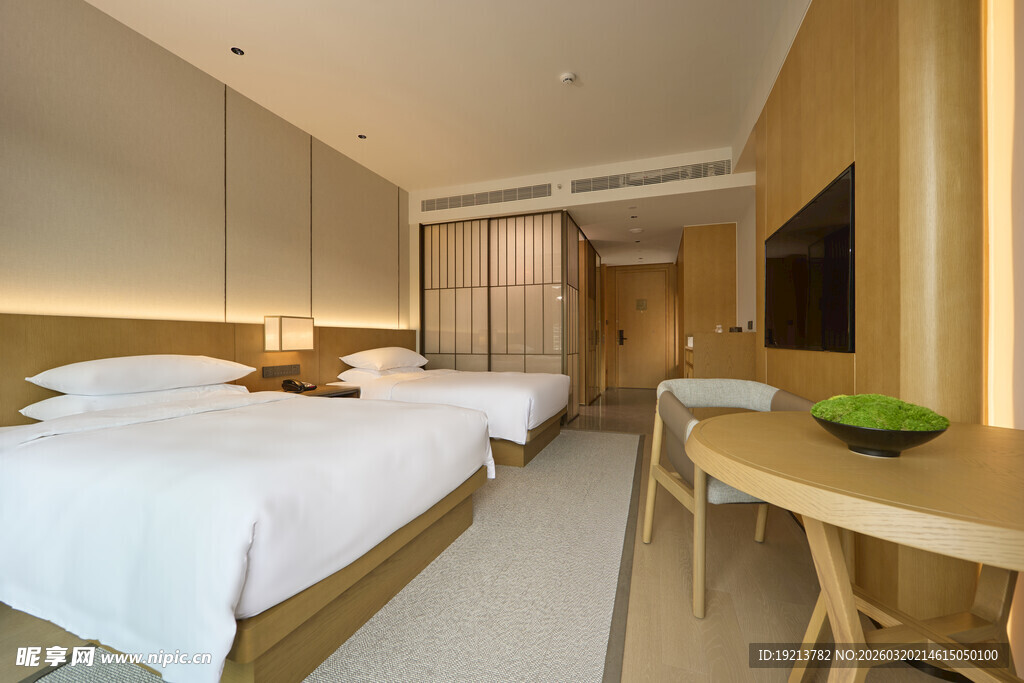 现代简约风格酒店客房