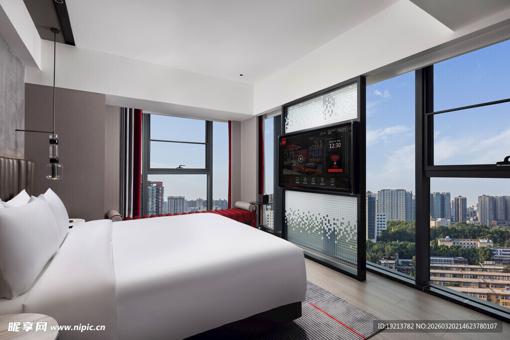 豪华观景酒店客房