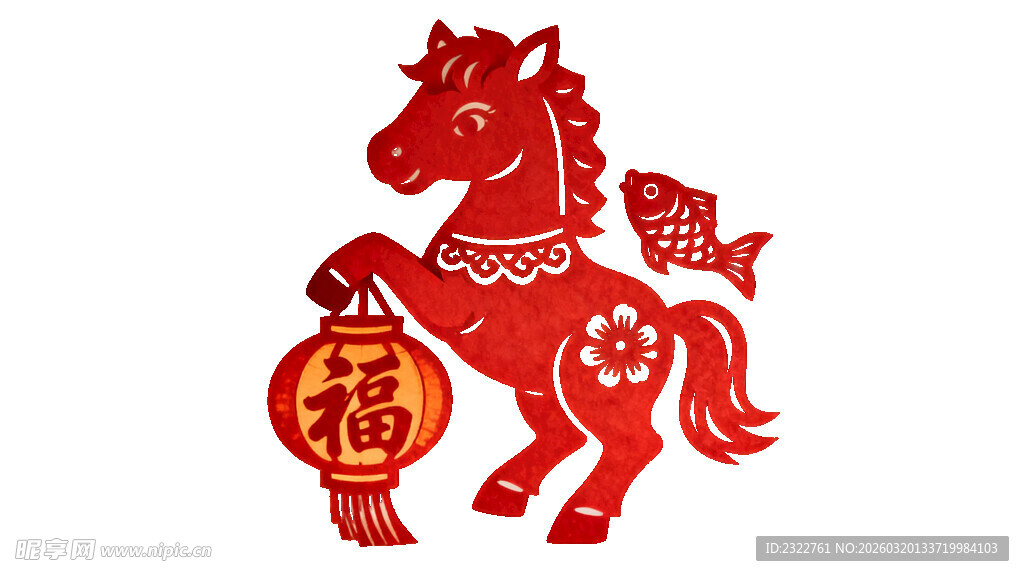 福马剪纸喜庆传统元素