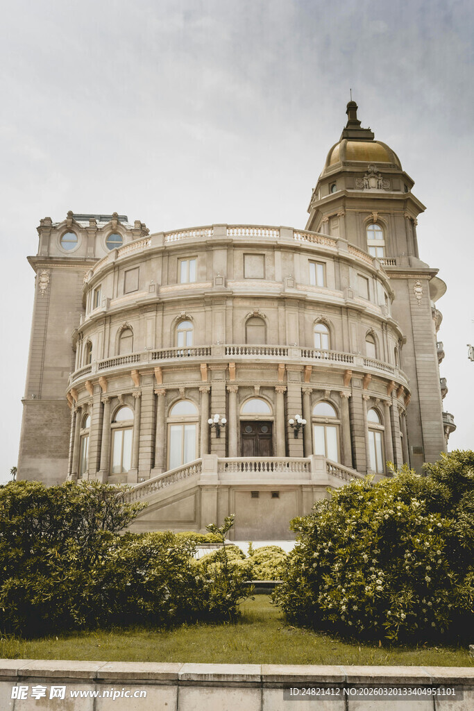 古典宏伟的欧式建筑景观