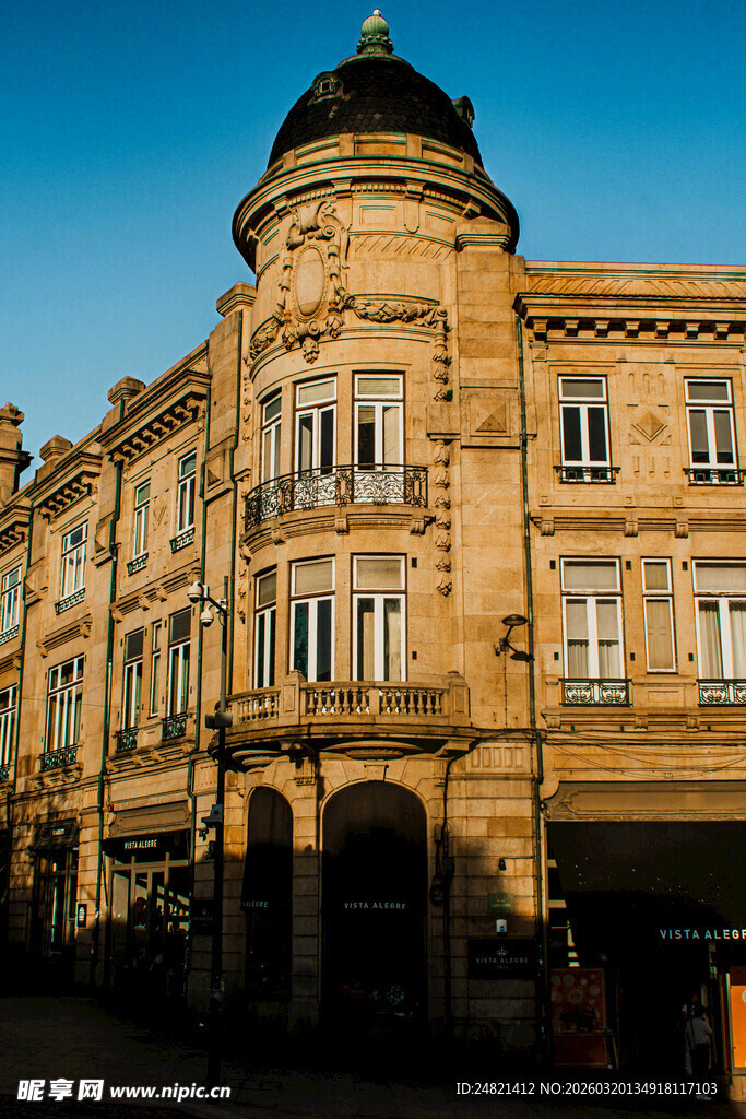 欧式古典风格的精美建筑