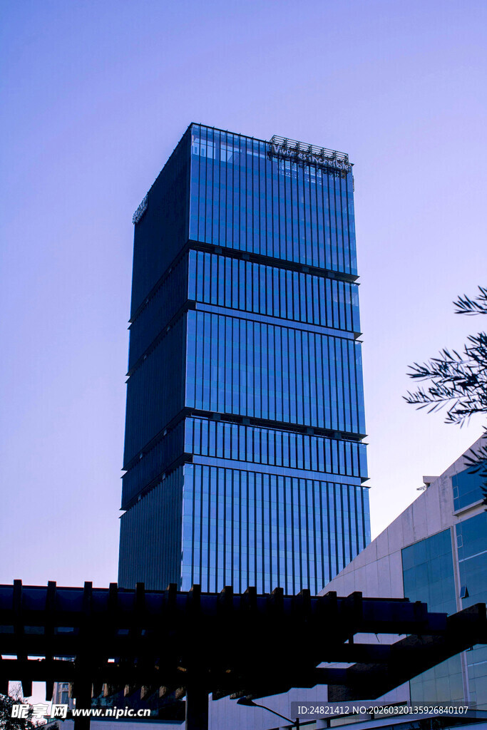 现代都市高楼大厦景观