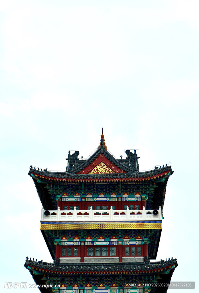 中式古建筑塔楼