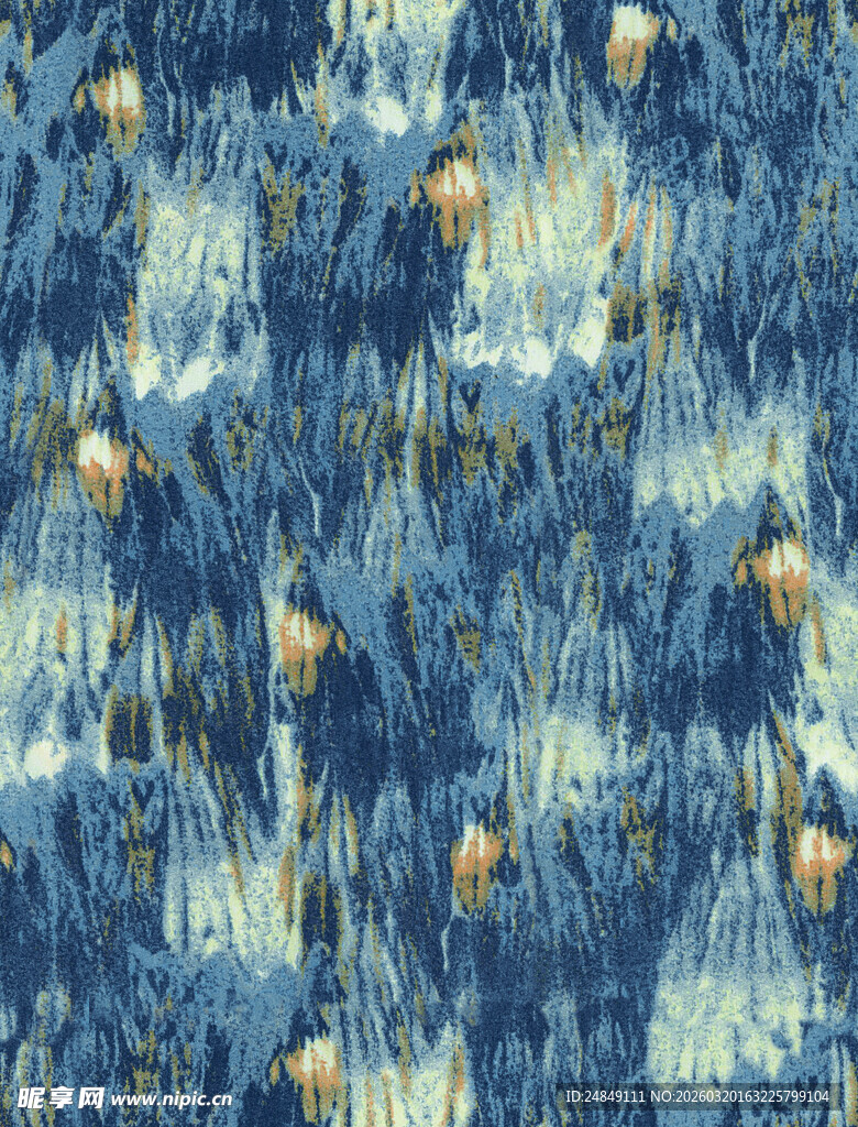 蓝色抽象纹理图案