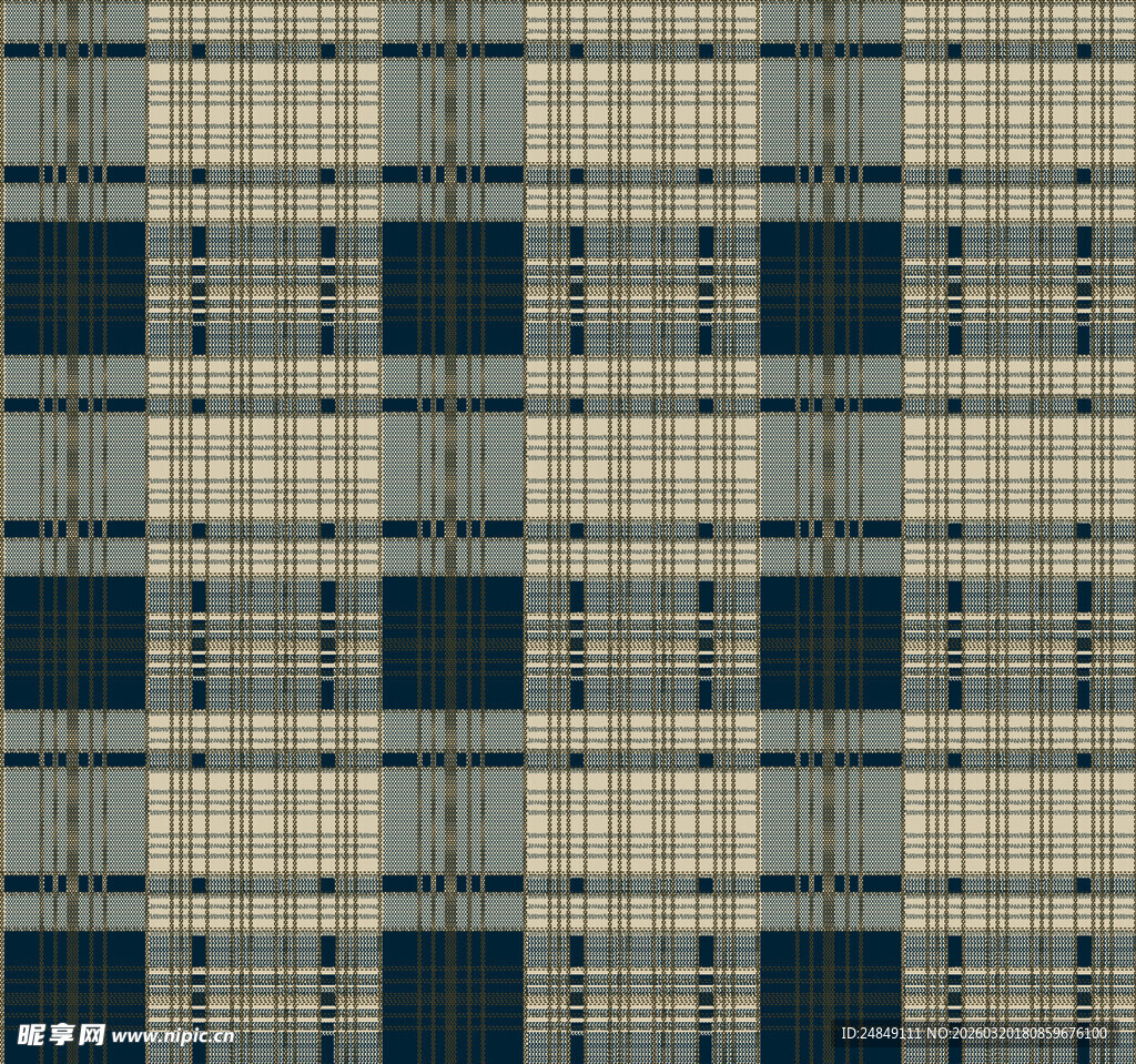 复古格子图案纹理背景