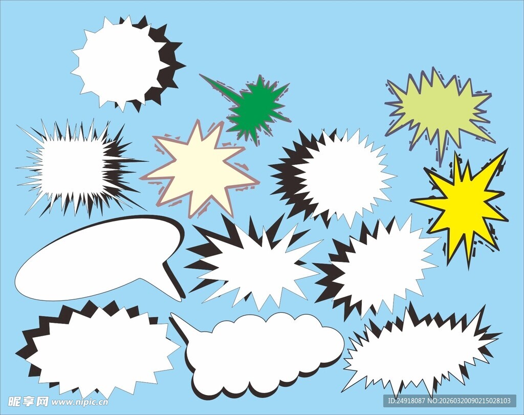 爆炸贴样式图案