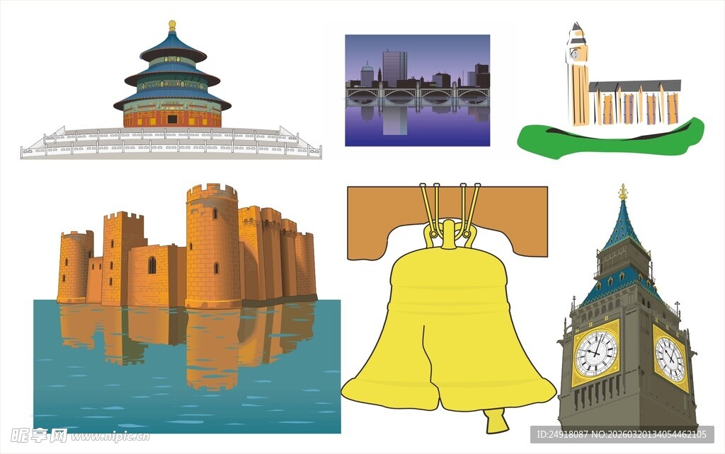 世界多样建筑景观集粹