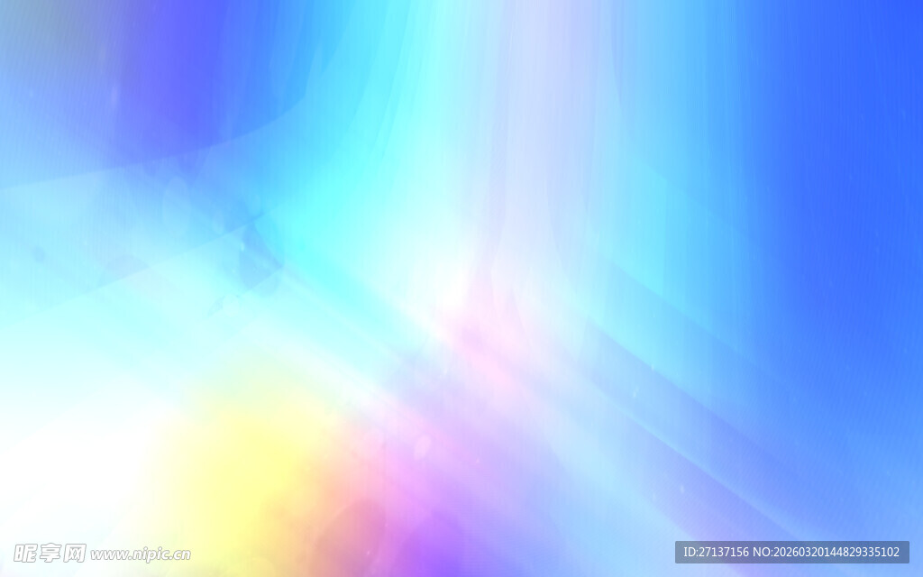 梦幻渐变蓝紫光影背景