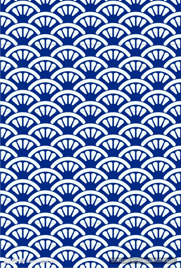 蓝白几何图案纹理背景