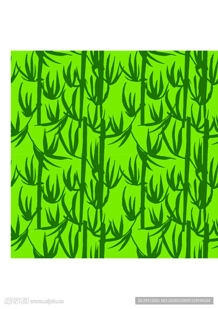 绿色简约线条图案背景