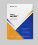 简约风年度报告封面设计