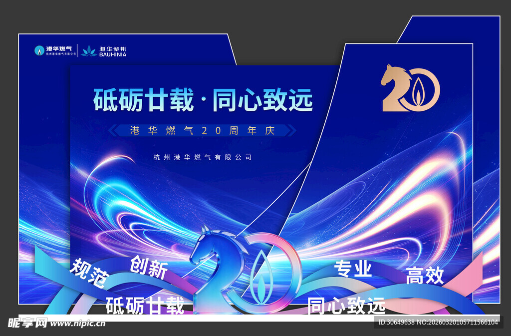 砥砺廿载 同心致远 