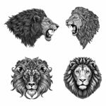狮子图案