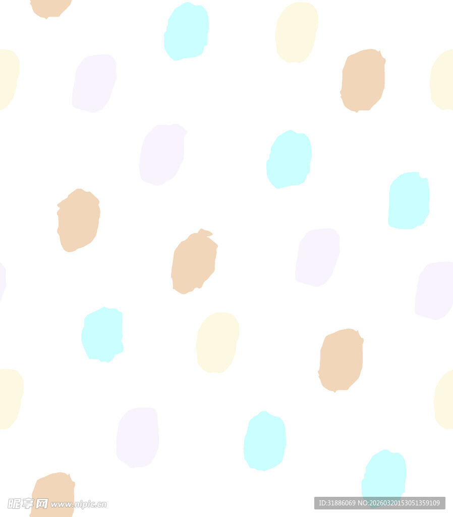 彩色圆点图案背景