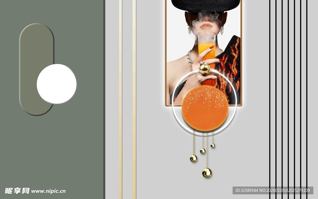 中式复古风墙面装饰挂件